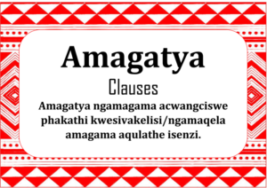Amagatya (Clauses)